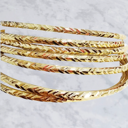 Pulsera Semanario varios modelos en Chapa de Oro 22k